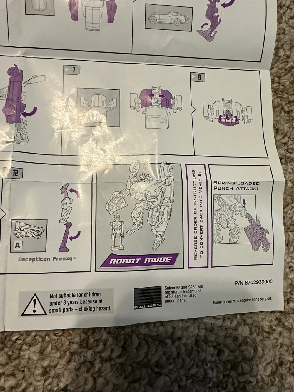 Transformers 2007 Movie Recon Barricade Deluxe Figure COMPLETE
